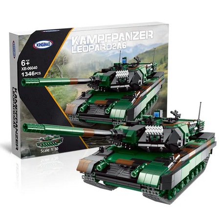 Set constructie tanc Kampfpanzer Leopard, 1346 piese - eMAG.ro