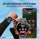 Ceas smartwatch barbati LUMAUDiO®️ Zentime, Meniu Limba Romana, Autonomie 10 zile, apel Bluetooth 5.3, Notificari/Sms/Social Media, ecran Amoled 49mm, Rezistenta la apa IPX68, monitorizare sport si a sanatatii, folie protectie, 2 curele, Universal, Negru