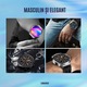 Ceas smartwatch barbati LUMAUDiO®️ Zentime, Meniu Limba Romana, Autonomie 10 zile, apel Bluetooth 5.3, Notificari/Sms/Social Media, ecran Amoled 49mm, Rezistenta la apa IPX68, monitorizare sport si a sanatatii, folie protectie, 2 curele, Universal, Negru