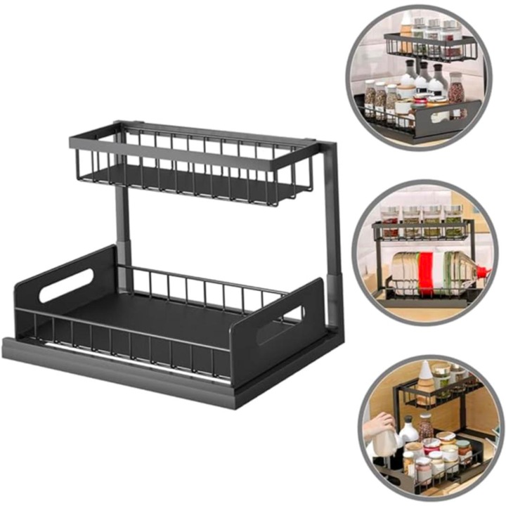 HOHOVYVY Scatola Portaoggetti Impermeabile Per Barche – 37x27x17,5 Cm, ABS Robusto, Coperchio Ermetico, Per Yacht E Barche Da Pesca, Colore Nero