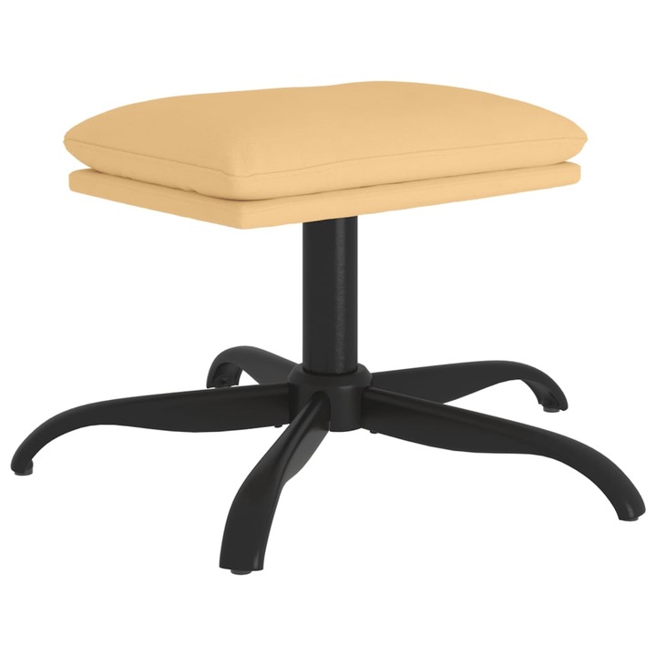 Табуретка, Zakito Europe, 60 х 60 х 36 см, кремава