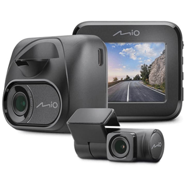 Camera auto Mio MiVue C595WD Duala, GPS, WIFI, Sony STARVIS, Mod Noapte, Parcare optional