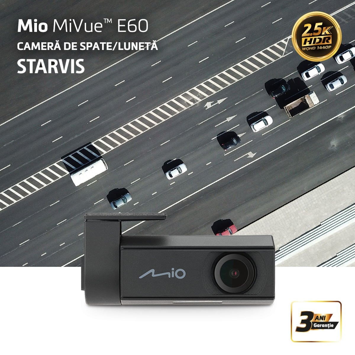Camera de bord, VanTrue, N4, 2.5K, Negru - eMAG.ro