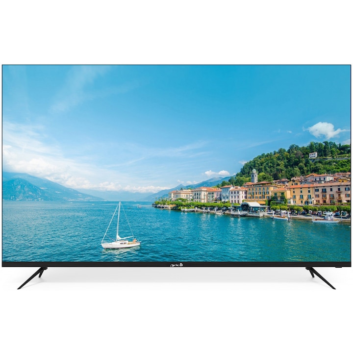 TV ARIELLI LED65N218T2, UHD, ANDROID, SMART, fekete