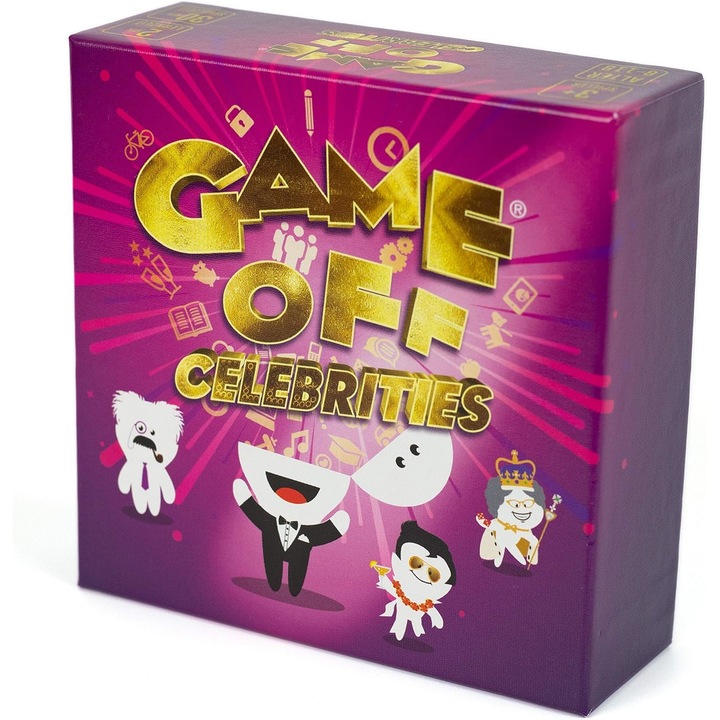 Joc in limba germana tip carti Celebrities, Game Off