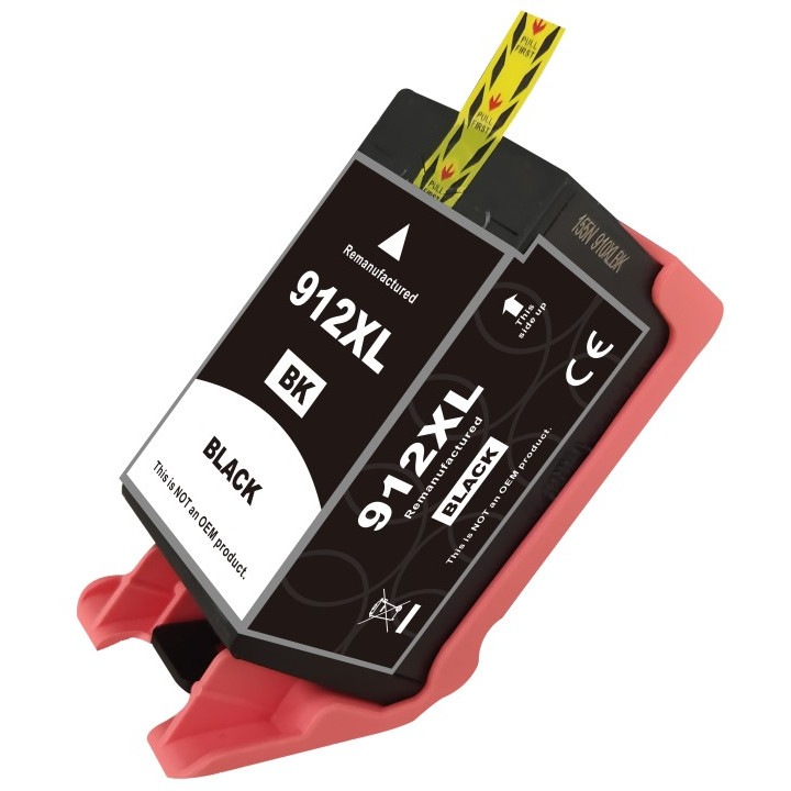 Съвместима мастилница 3YL84AE (912XL) черна (черна) 30 ml, 825 страници 5% заряд