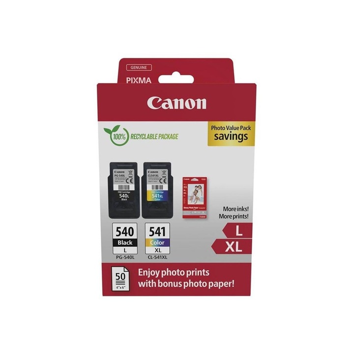 Комплект мастила Canon PG 540L/CL-541XL Photo Value Pack 5224B012