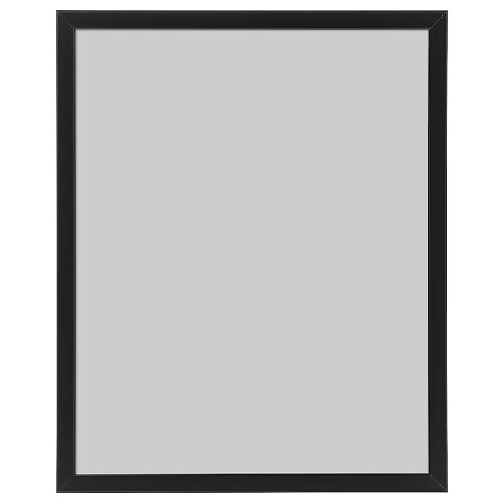 OEM Fényképkeret MONTI, fekete, MDF, 40x50cm