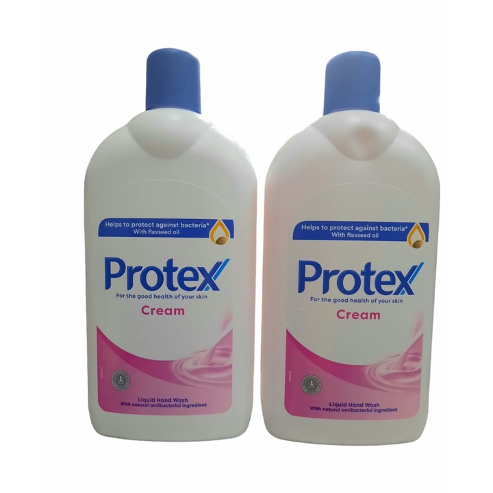 Комплект 2x Reserve Protex Cream течен сапун с естествена антибактериална съставка, 700 ml