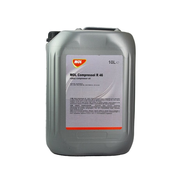 Ulei pentru compresoare rotative - MOL Compressol R 46 10L - UMOLCR4610LA