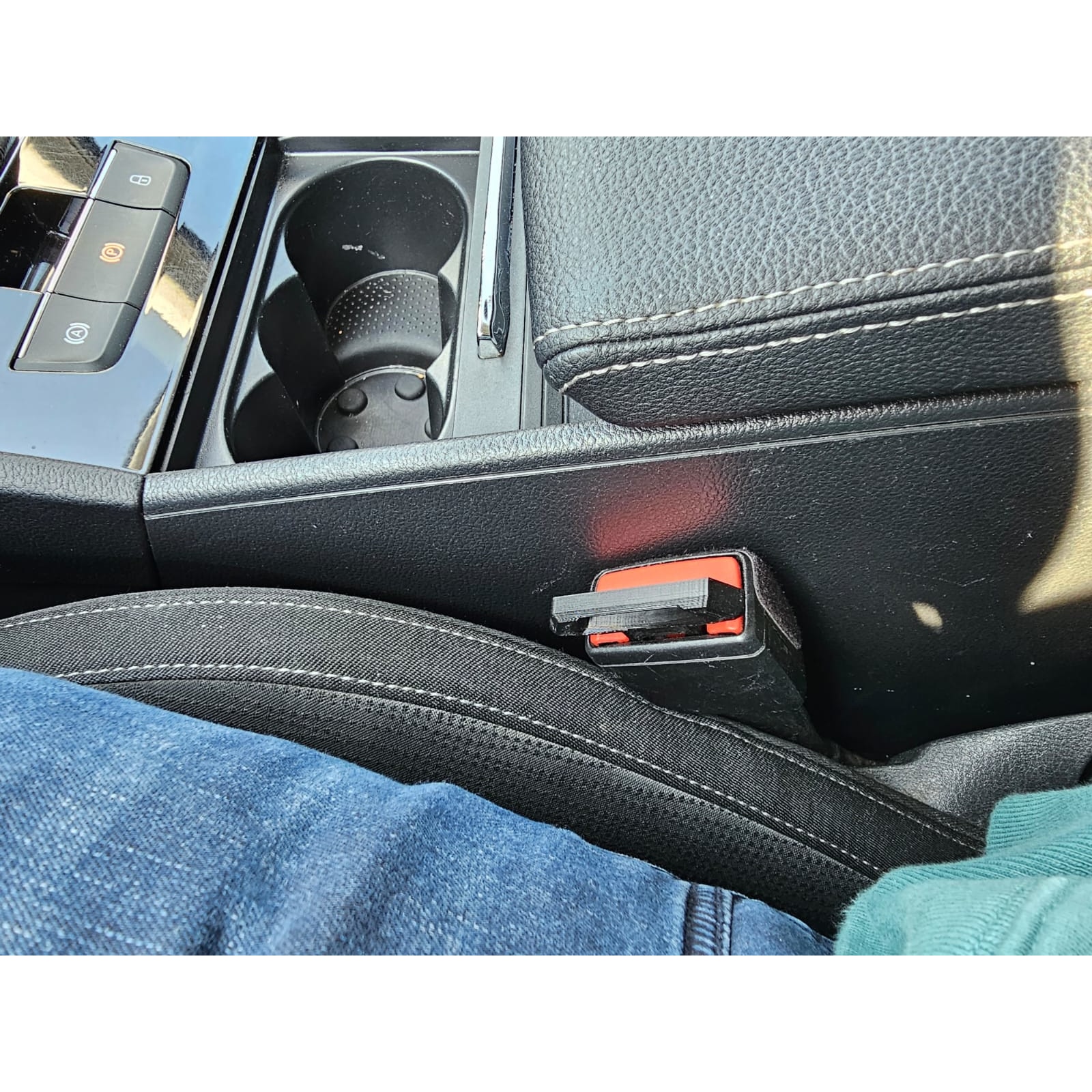 Set 2 cleme anulare senzor/ sunet pentru centura de siguranta auto ...