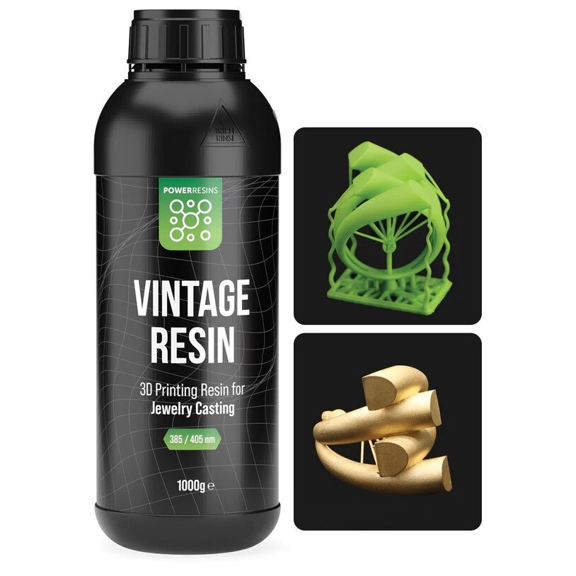 Rasina 3D, PowerResins Vintage, 1kg, Verde, pentru bijuterii, pentru ...