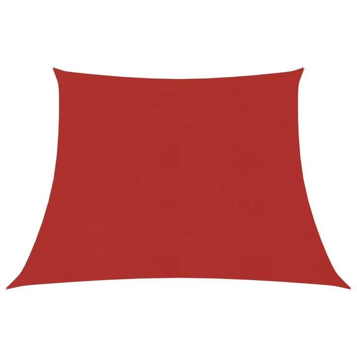Panza parasolar vidaXL, rosu, 3/4x2 m, HDPE, 160 g/m², 1 kg
