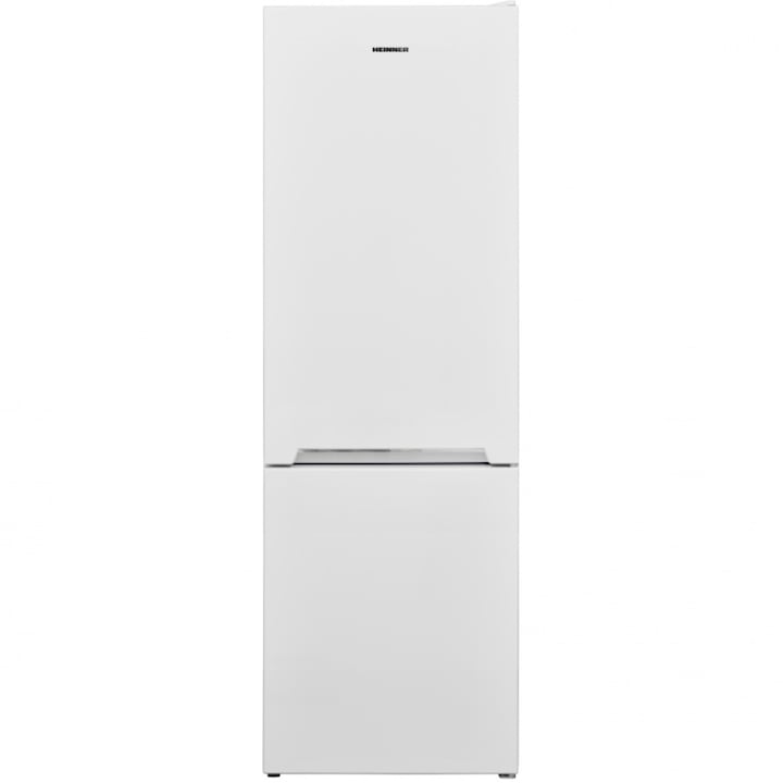 Хладилник Heinner HC-V2681E++, 268 л, Less Frost, Клас Е, Механично управление, LED осветление, H 170 см, Бял