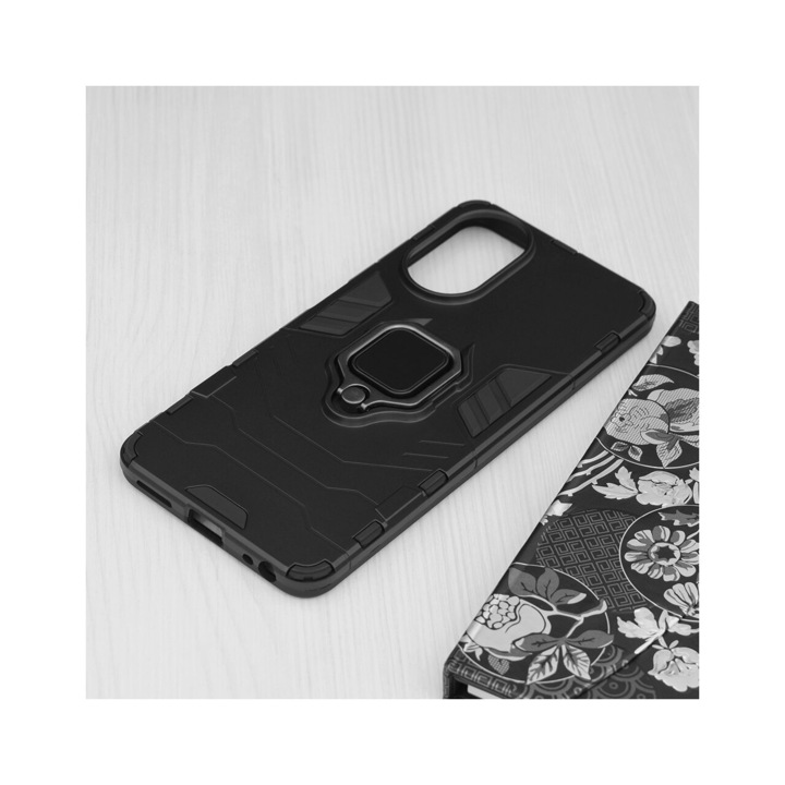 Кейс за Realme C67 4G - Techsuit Silicone Shield - Черен