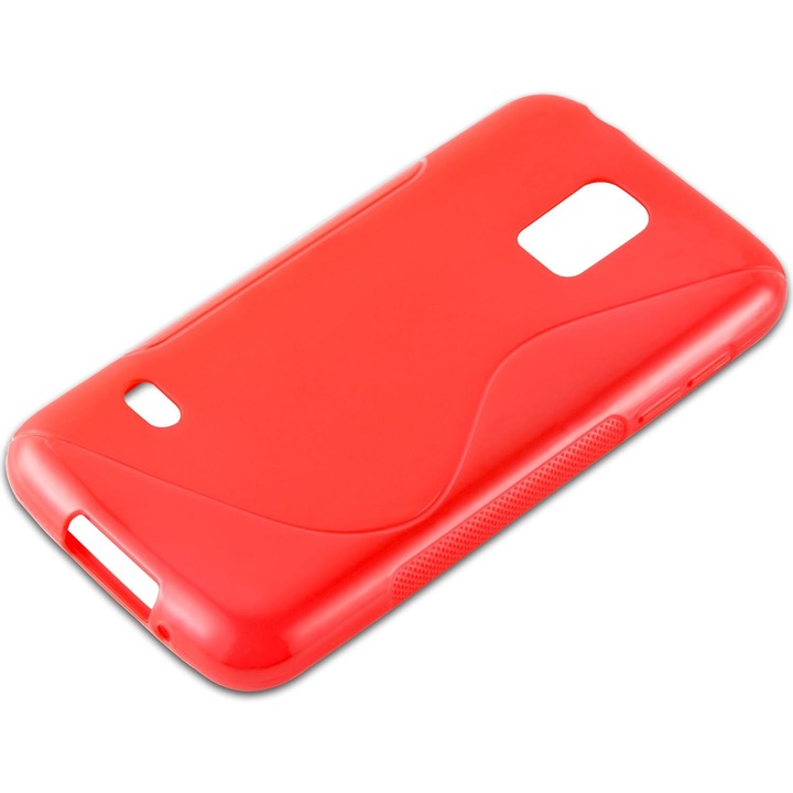 Кейс за Samsung Galaxy S5 tpu s-line red case