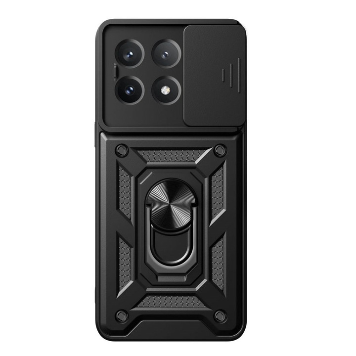 Калъф TECH-PROTECT Cam Shield Pro, съвместим с Xiaomi Poco X6 Pro 5G Black
