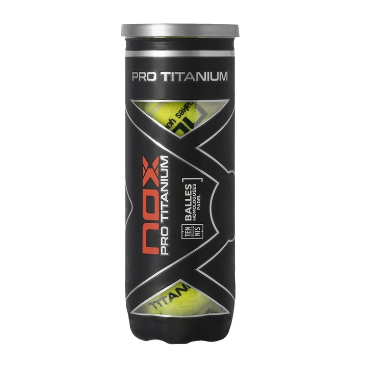 Set mingi Padel, Pro titanium Nox