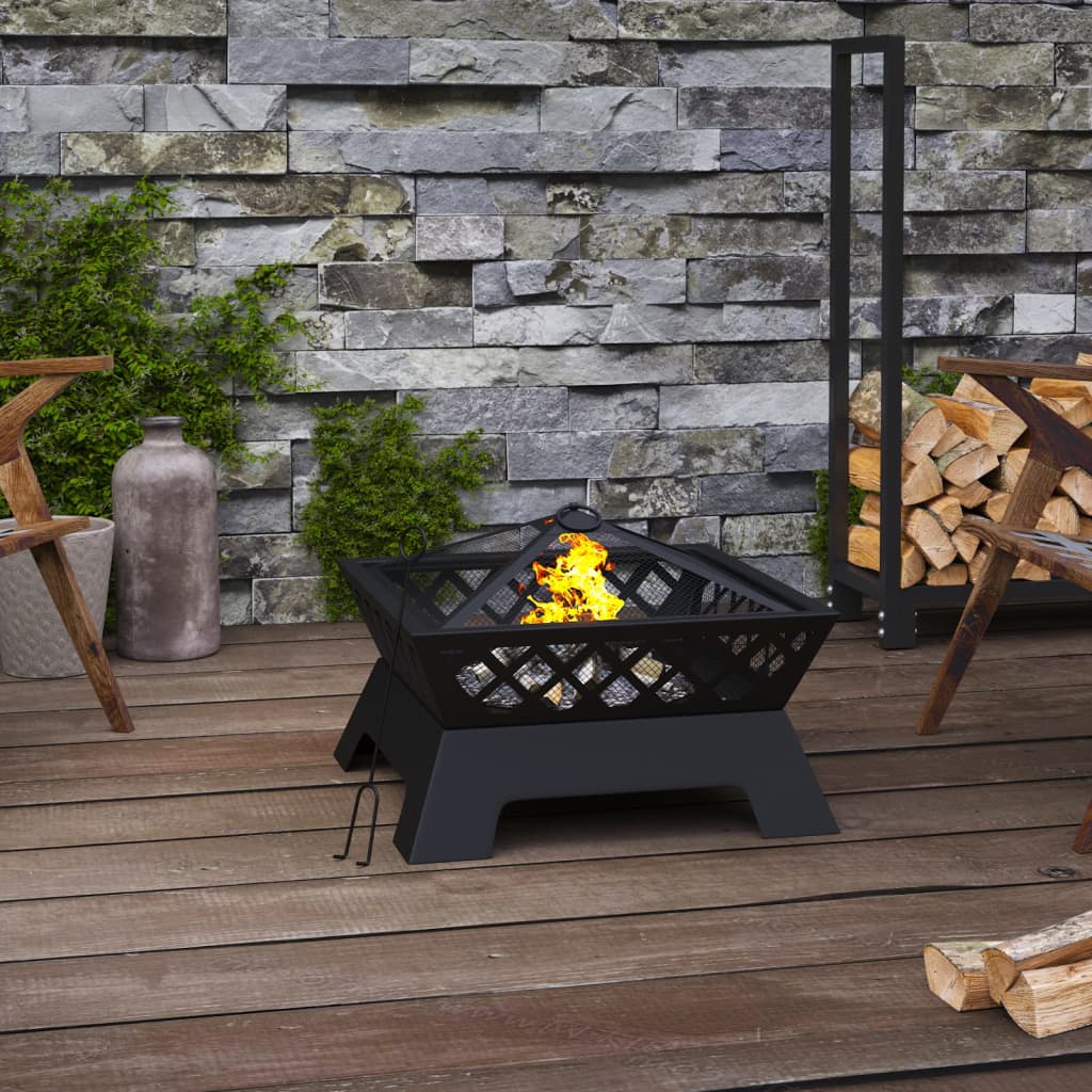 gratar-de-gradina-zakito-europe-otel-cu-acoperis-de-protectie-negru