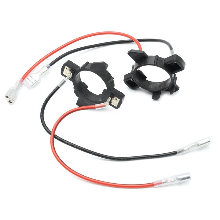 Set de 2 bucati de adaptori convertori pentru becuri LED H7 pentru VW Touran, VW Caddy