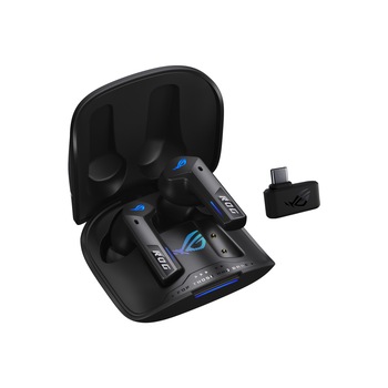Casti wireless in ear ASUS ROG Cetra SpeedNova True Wireless, Negru