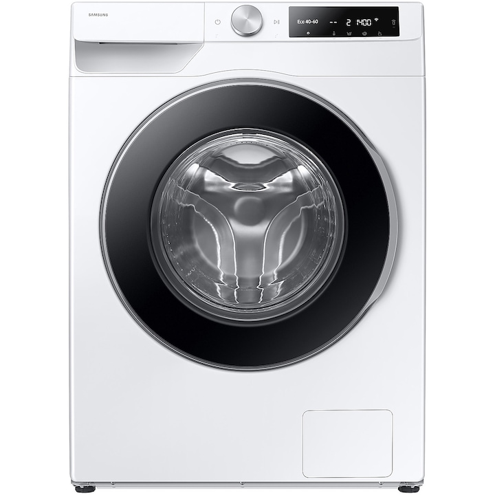 Masina de spalat rufe Samsung WW11DG6B25LEU4, 11 kg, 1400 rpm, Clasa A, AI Control, AI Eco Bubble, Motor Digital Inverter, Wifi, AI Energy, Smart Control, Alb