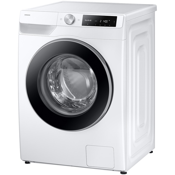 Masina de spalat rufe Samsung WW11DG6B25LEU4, 11 kg, 1400 rpm, Clasa A, AI Control, AI Eco Bubble, Motor Digital Inverter, Wifi, AI Energy, Smart Control, Alb