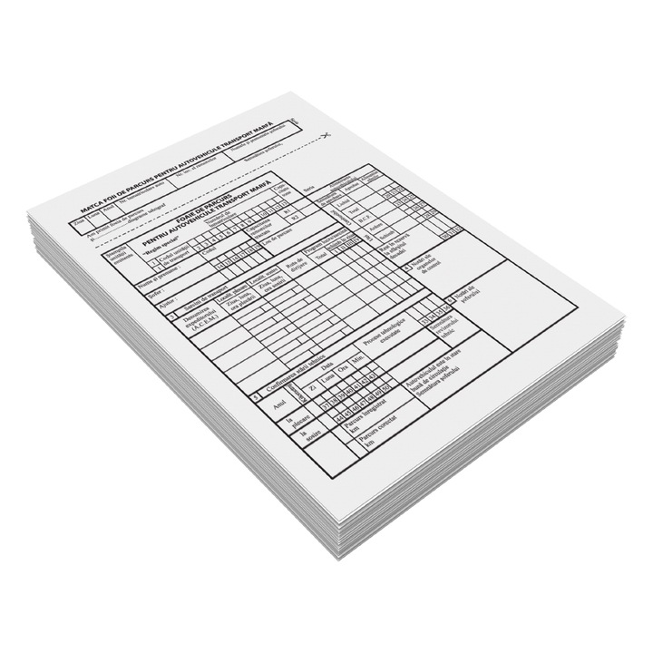 Товарен транспортен дневник, А5, 100 страници, двустранен, 3 бр./компл