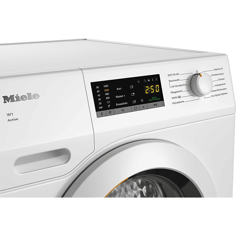 Masina de spalat rufe frontala MIELE WCA 032 WCS, 7 kg, clasa A, 1400 rpm, Alb