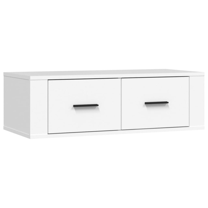 Comoda TV, Zakito europe, Lemn, Alb, 80x36x25 cm