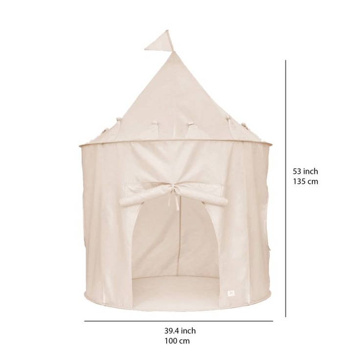 Cort de joaca, 3sprouts, 135x100cm, Bej