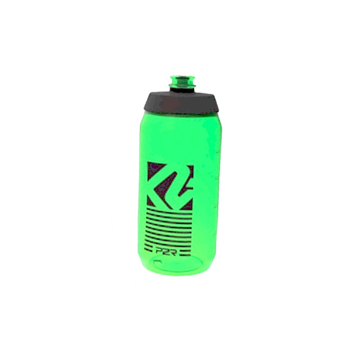 Bidon Pentru Ciclism P2R Aquila - 550 ml, Verde-Negru