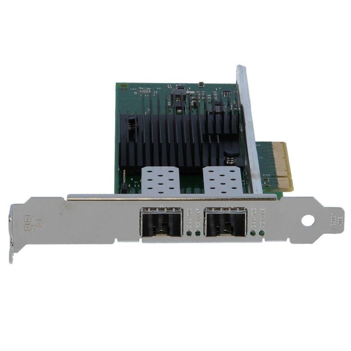 Intel X710-DA2 hálózati kártya, PCIe 3.0, SFP+ port, 10000 Mbps