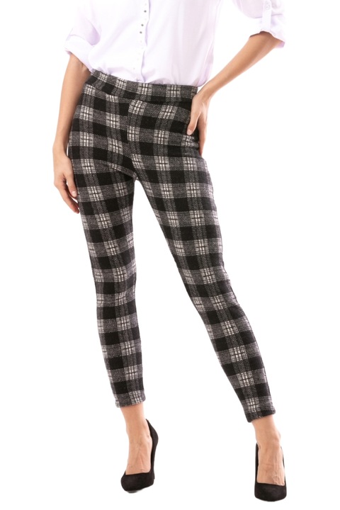 Colanti dama, WildFashion, 168350, Poliester, Negru/Alb, S-M INTL