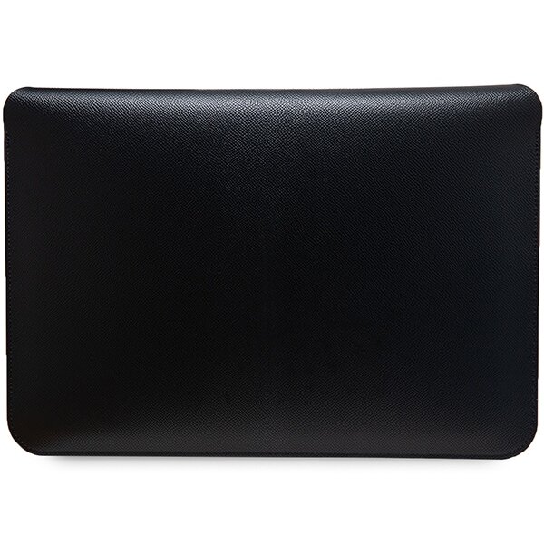 Husa laptop, Hello Kitty, PU, 38x30x3 cm, Negru