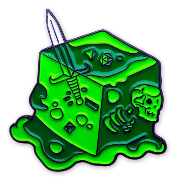Insigna DnD, Metal, Verde