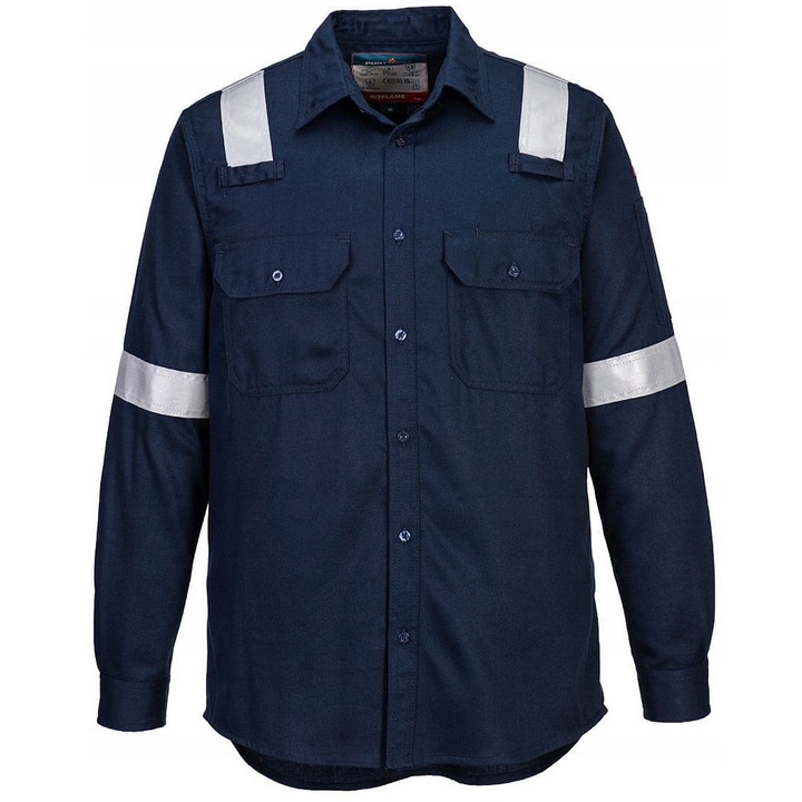 Jacheta Portwest FR720 LIGHTWEIGHT, albastru marin, mas. 3XL