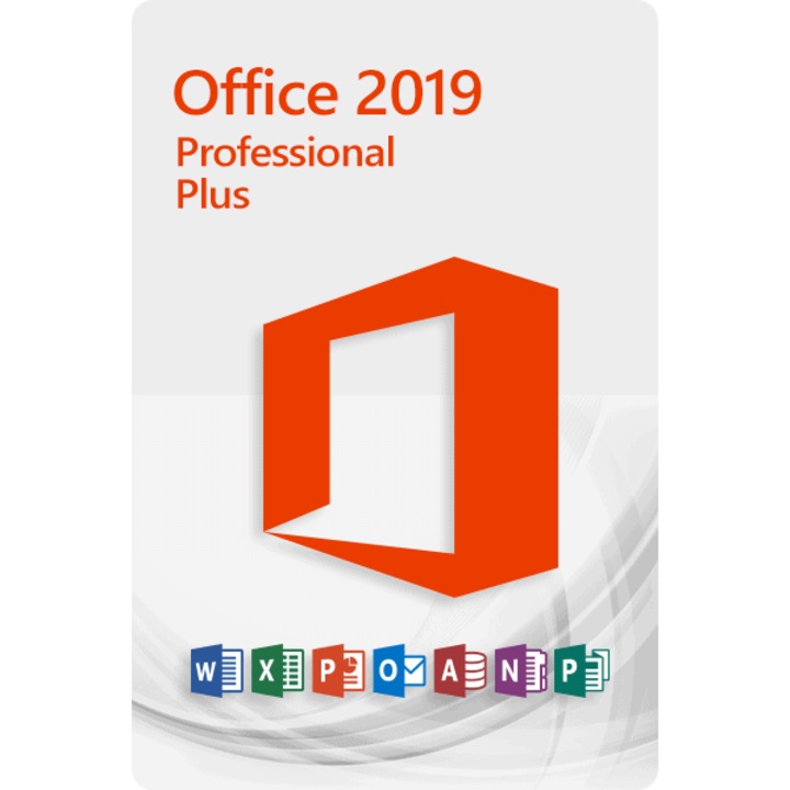 Pachet Microsoft Office 2019 Professional Plus, Retail, USB, 2 licente de activare