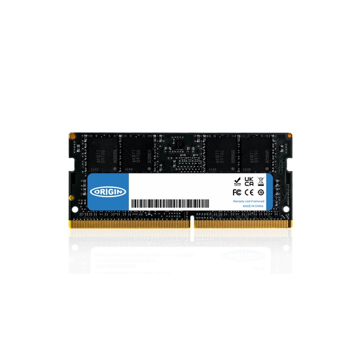 Memory Origin Storage, 8GB, DDR4-3200, SODIMM, 1RX8, 1.2V, CL22