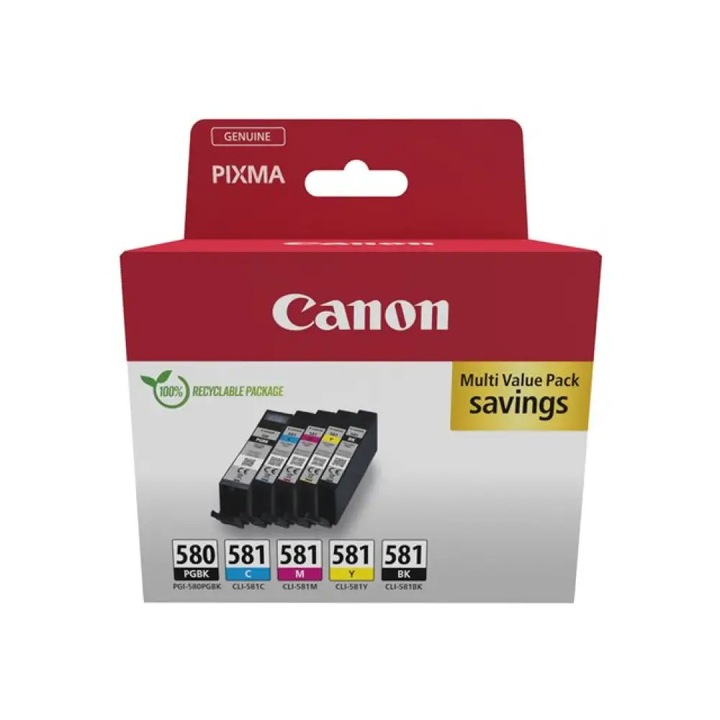 Set 4 Cartuse toner Peach, Multicolor