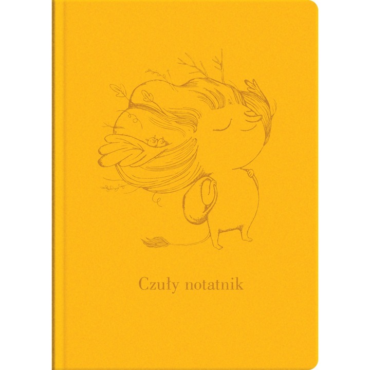 Тетрадка "Czuly notatnik", Dwie Siostry, 192 страници, екологична корица, 14x20cm, 2024