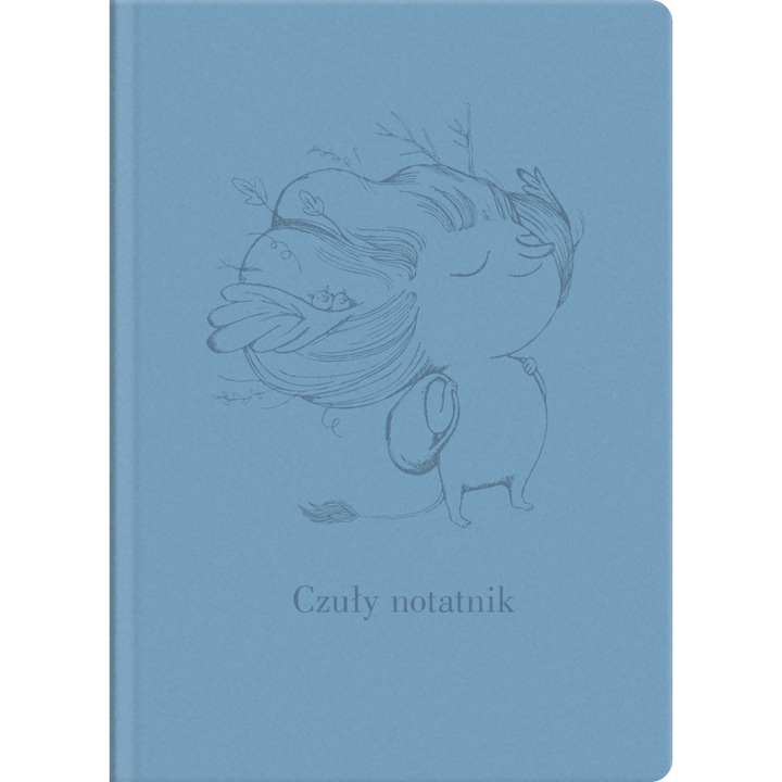 Caiet Czuly тетрадка (синя) Dwie Siostry, 192 страници, 15x21см, 2024