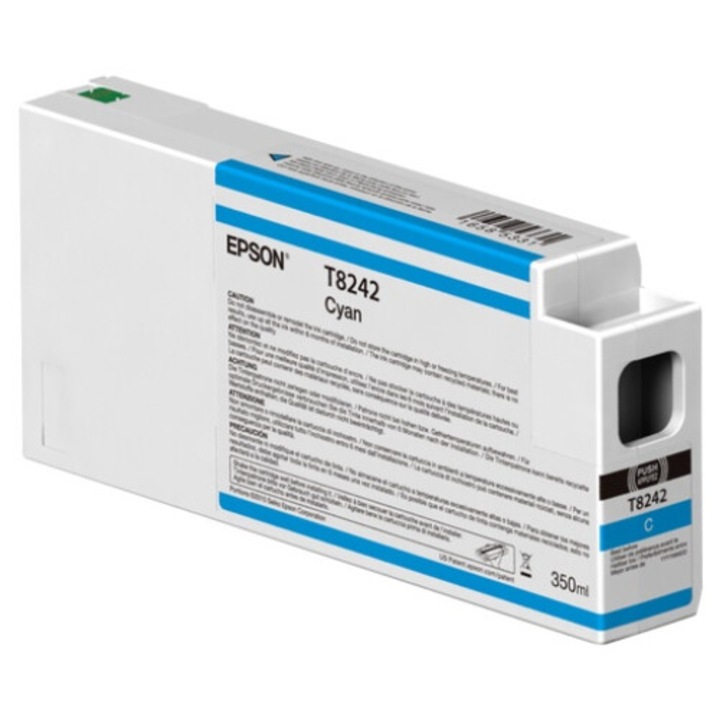 EPSON C13T54X60N tintapatron, 350 ml, cián