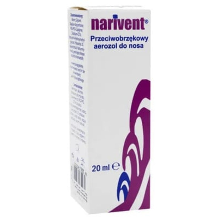 Spray nazal Narivent, DMG, 20 ml