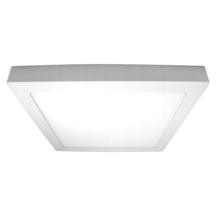 LED панел, MasterLED, Метал, 24 W, 1920 lm, 285 x 285 x 30 mm, Бял