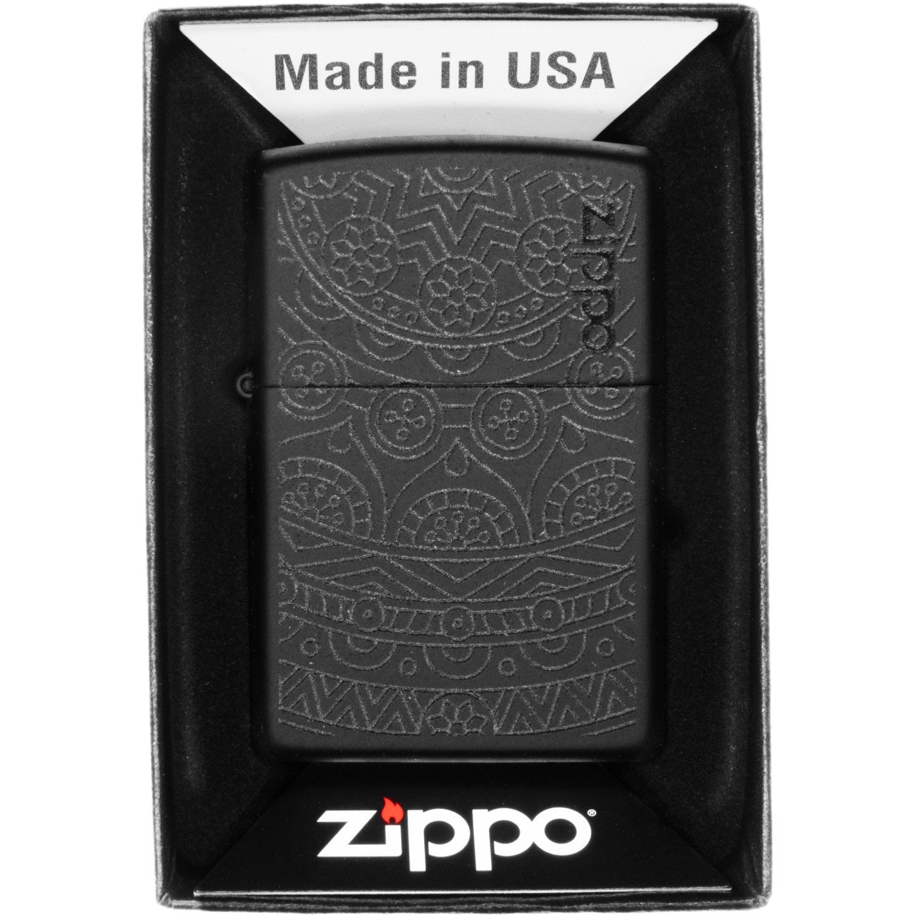 Set Zippo, Bricheta, Etui Din Piele Naturala, Multicolor, In Cutie Cadou 5906555902385