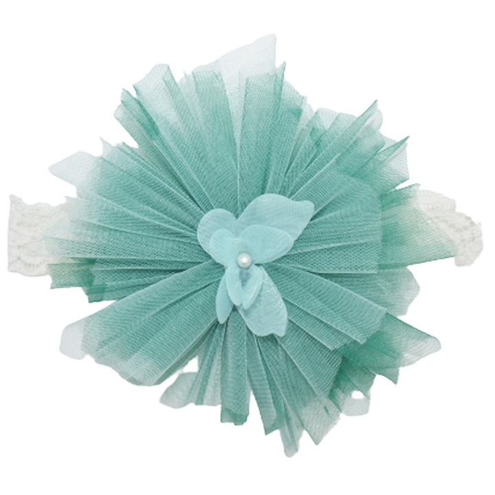 Лента за глава за момиче Mini Junior MJ0405V-1-3, Green 38 CM Standard