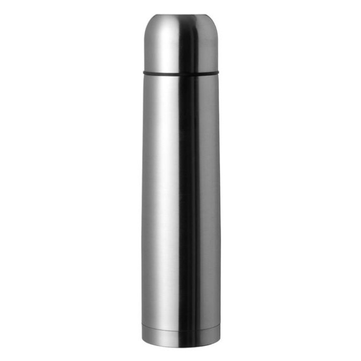 1000 ml-es ezüst rozsdamentes termosz