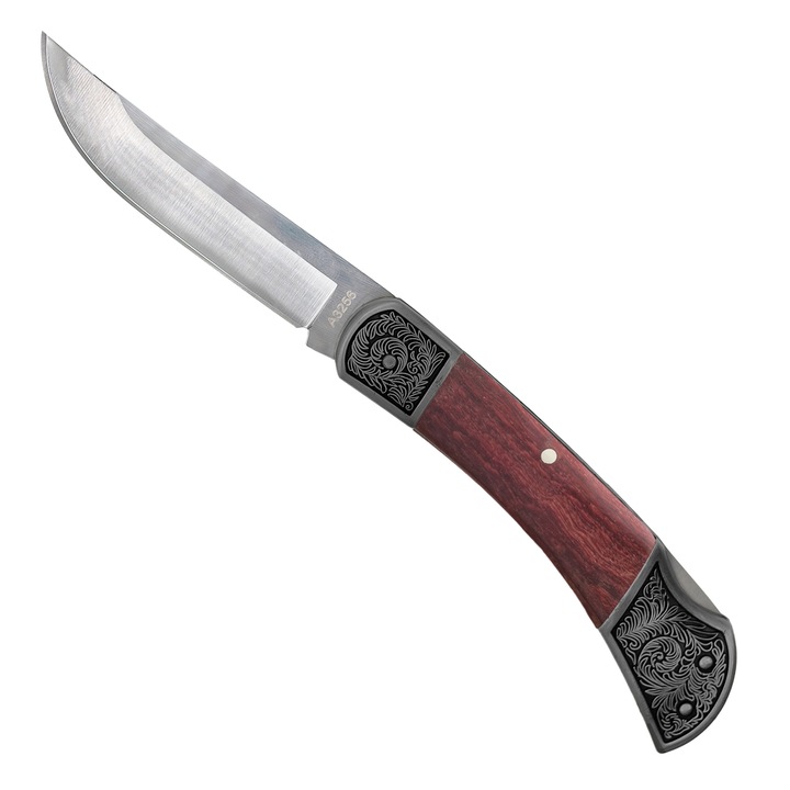 Briceag Turuk, Otel Inoxidabil 420, 18.5 cm, Maner Rosu, Blades®