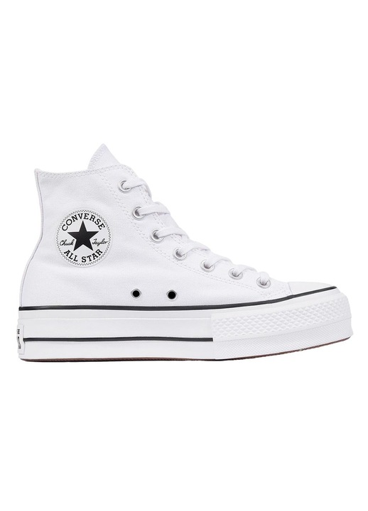 Tenisi Converse Chuck Taylor All Star Lift Hi, Alb